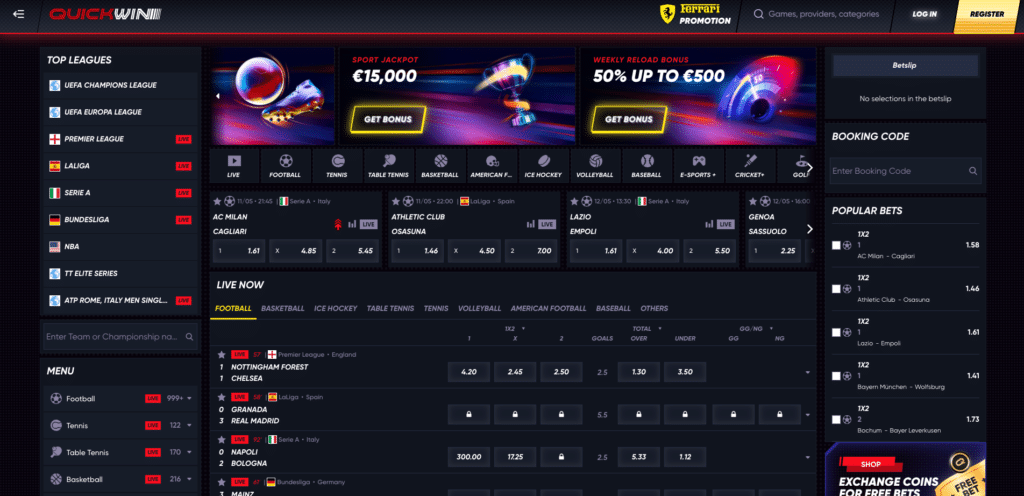 QuickWin Casino España Tu Destino de Apuestas Favorito